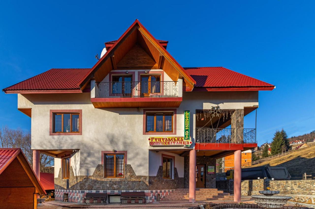 Hotel Гуцульська Світлиця Bukovel Esterno foto